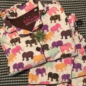 PJ Salvage elephant pajamas.